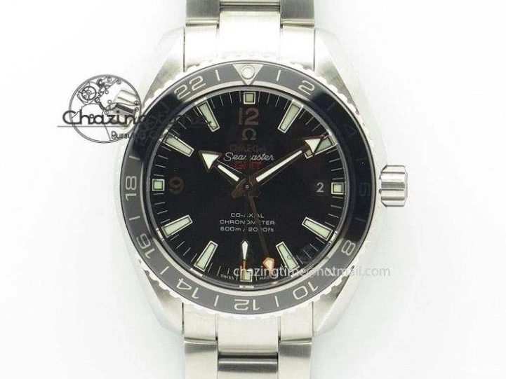 1218 Durable Planet Ocean Professional Ceramic Bezel 45.5mm 1:1 VSF Best Edition Orange Markers on SS Bracelet A8500 Super Clone 8052